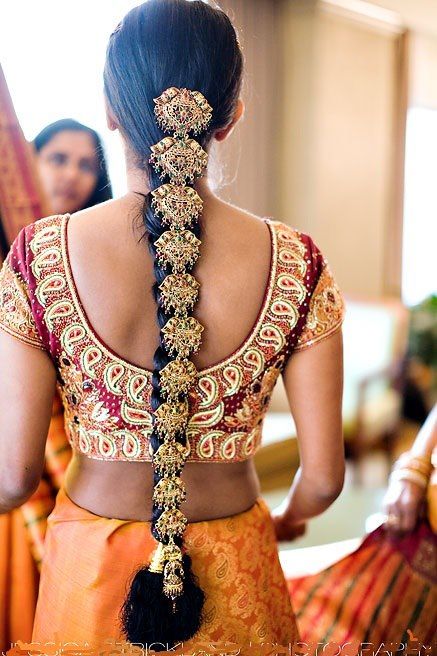 Traditional Braid with Jewelry