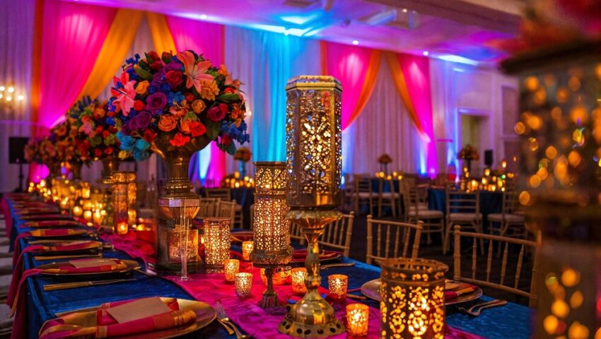 Background Decoration for Wedding Reception - ECO The Event